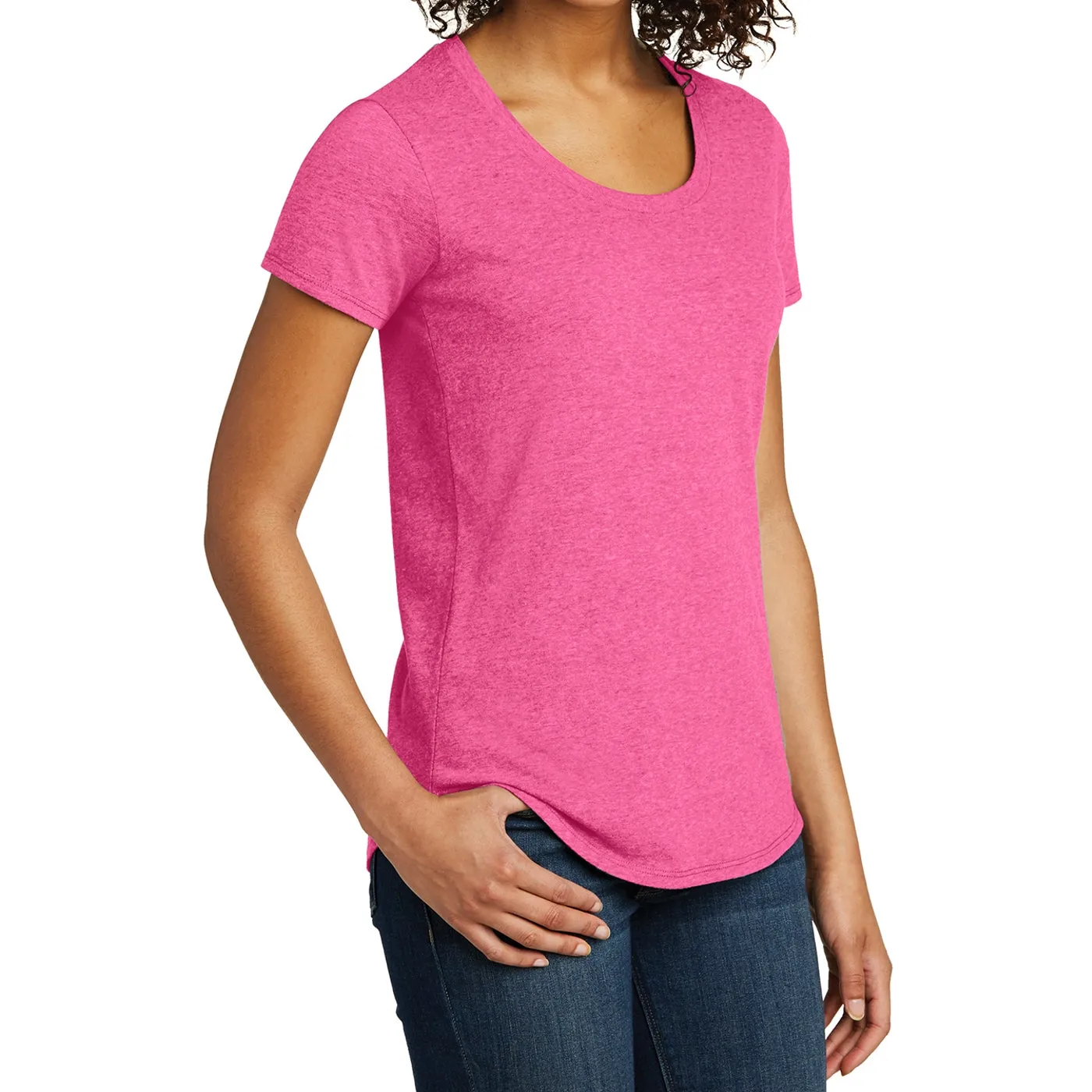 Women's Juniors Scoop Neck Very Important Tee