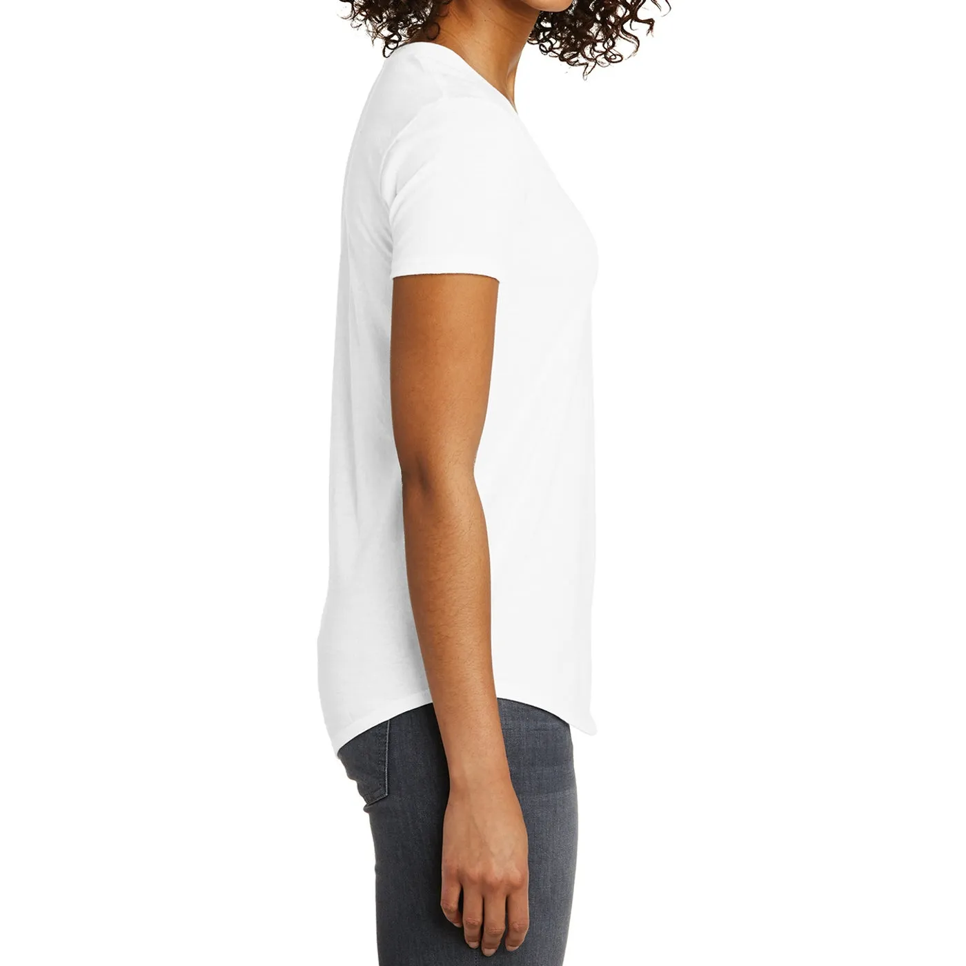 Women's Juniors Scoop Neck Very Important Tee