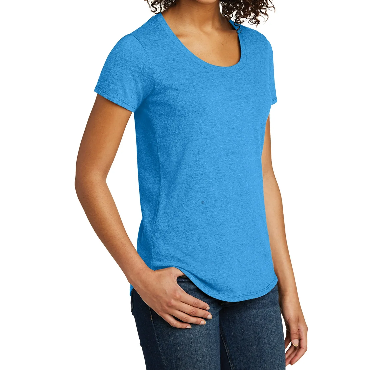 Women's Juniors Scoop Neck Very Important Tee