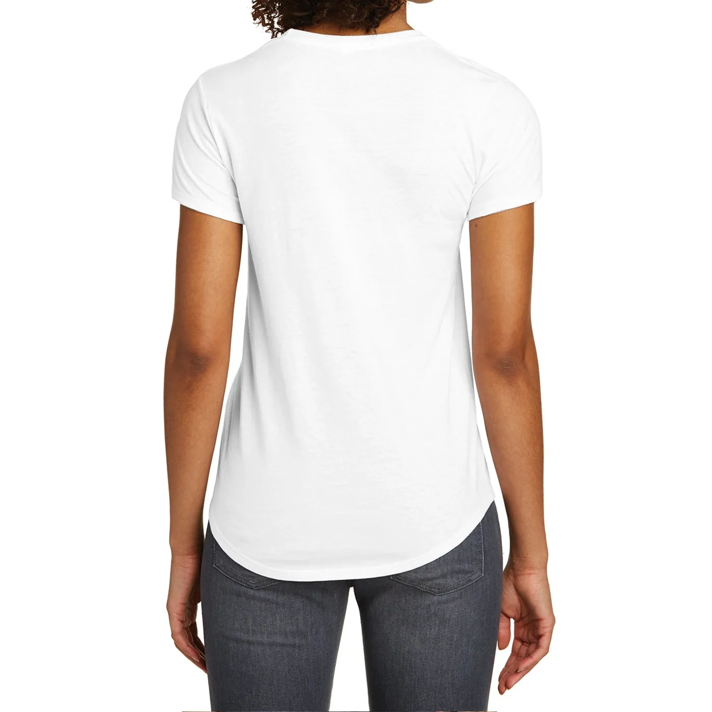 Women's Juniors Scoop Neck Very Important Tee