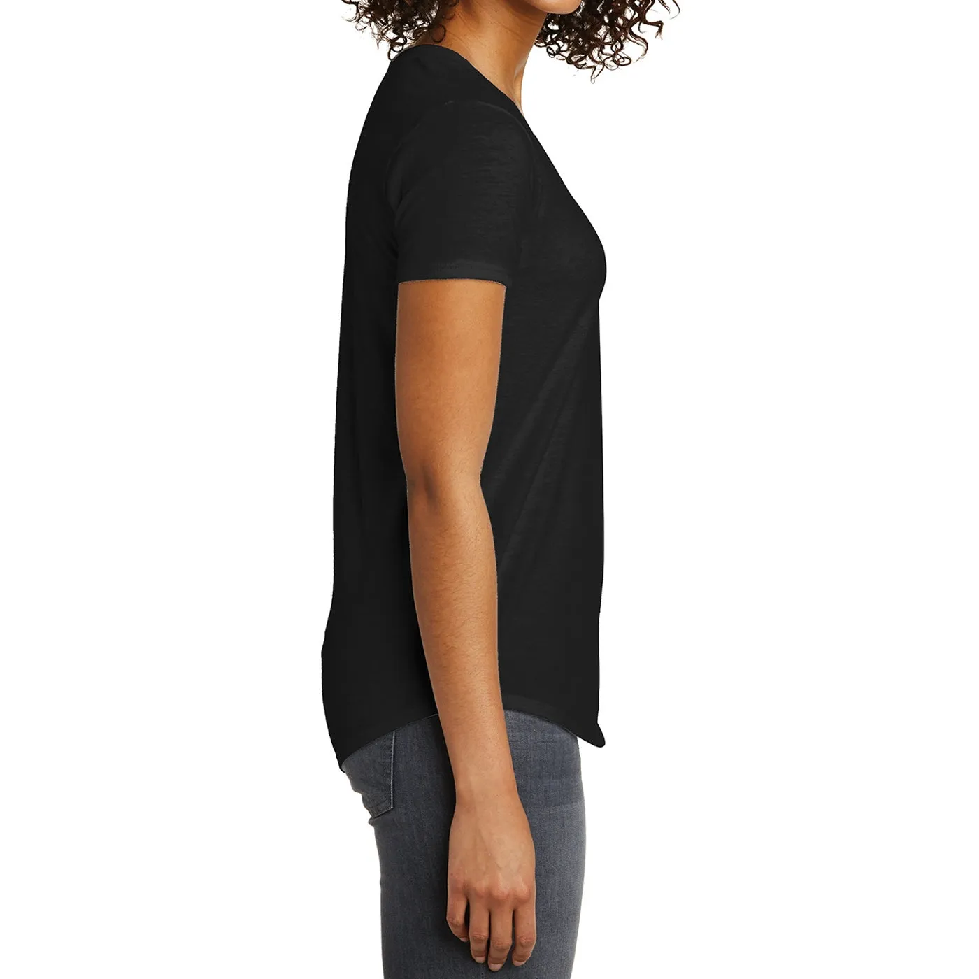 Women's Juniors Scoop Neck Very Important Tee