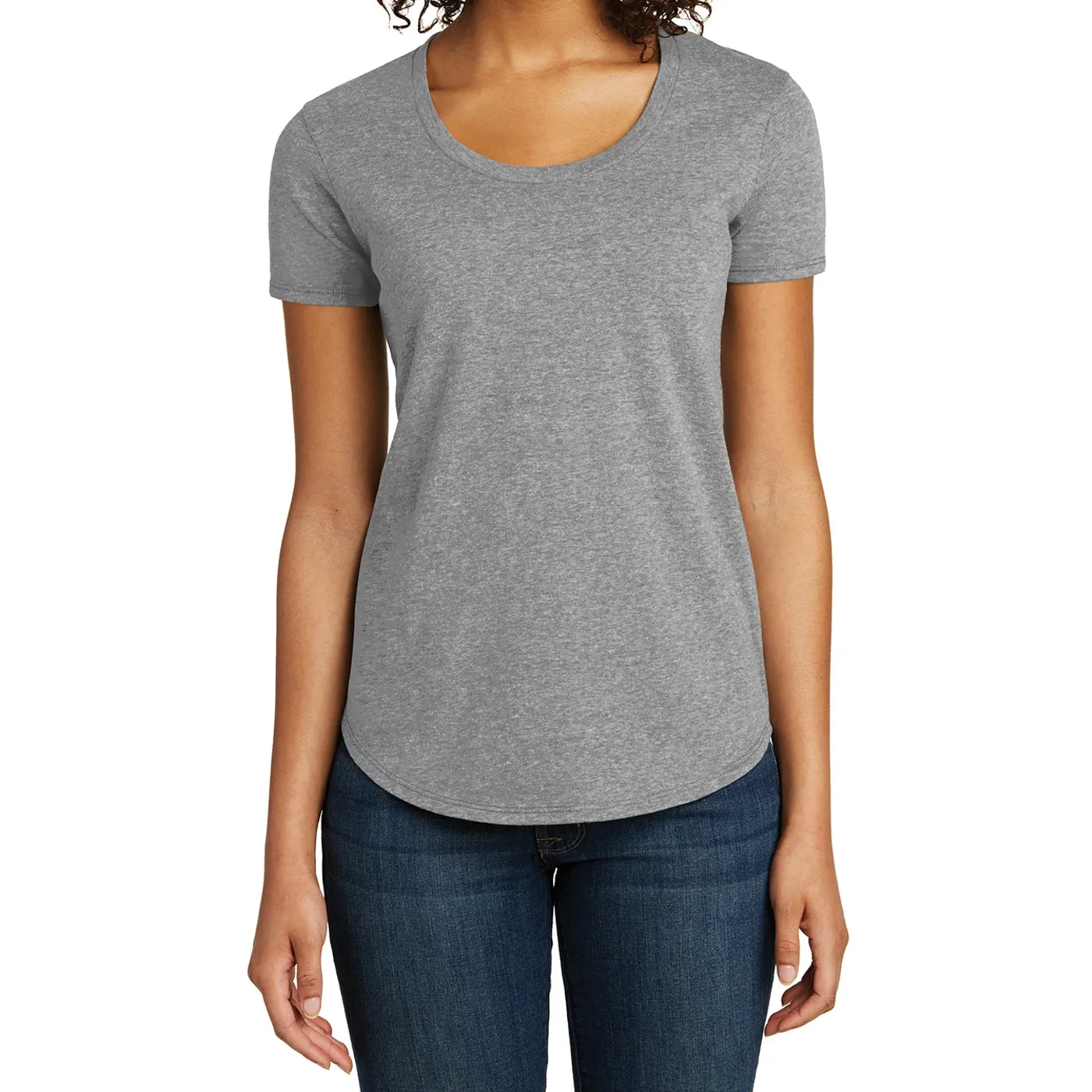 Women's Juniors Scoop Neck Very Important Tee